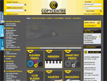 Tablet Screenshot of copycentre.nl